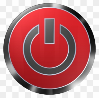 Button Power Power Button Switch Png Image - Button Power Red Button Power Red Oval Ornament Clipart