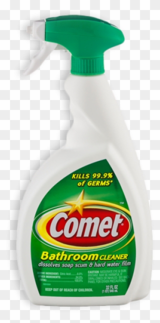 Comet® Bathroom Spray - Comet 17-oz. Bathroom Cleaner Spray Clipart