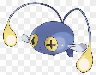 "on The Dark Ocean Floor, Its Only Means Of Communication - Pokemon Chinchou Clipart