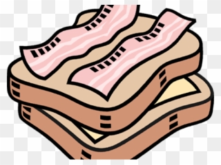 Bacon Sandwich Clipart - Png Download