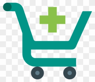Add To Shopping Cart For Kids - Cart Icon Flat Png Clipart