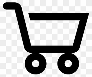 Shopping Cart Icon - Simbolo De Centro Comercial Clipart