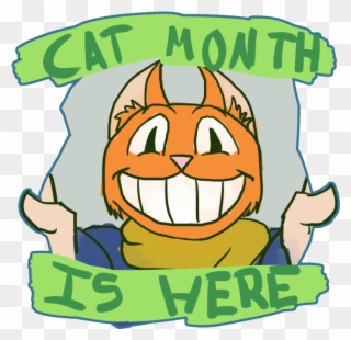 As I'm Sure You're All Aware, July Is Cat Month Clipart