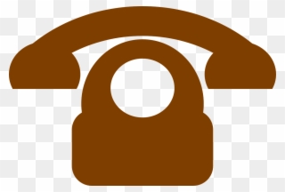 Telephone Pictogram Dial Plate Png Image - Phone Symbol Clipart