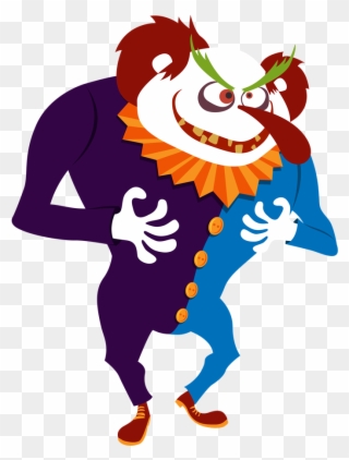 Halloween Clown Cliparts - Clown - Png Download