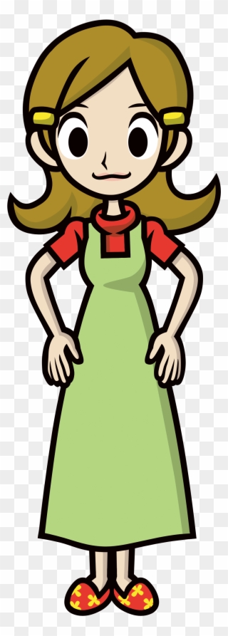 Png Mother Only Transparent - Warioware 9 Volt Mom Clipart