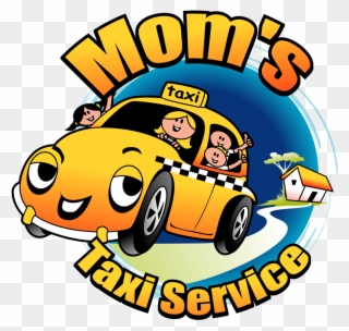 Clipart Of Retro Mom In Kitchen K7501341 - Moms Taxi - Png Download