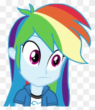 Fella, Cute, Dashabetes, Equestria Girls, Faic, Female, - Rainbow Dash My Little Pony Equestria Girls Vector Clipart