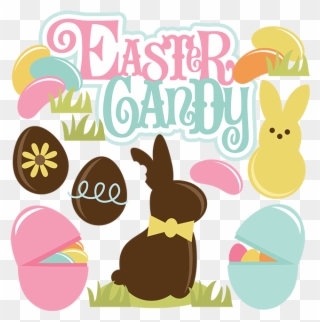 Easter Candy Svg Files For Cutting Machines Easter - Easter Candy Free Art Clipart