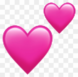 Pink Heart Emoji Png Clipart
