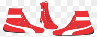 Boxer Clipart Boxing Shoe - Leather Field Sialkot Only Shoes - Png Download