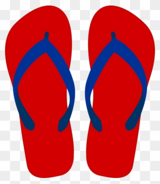 Flip-flops Sandal Download Footwear - Clip Art Flip Flop - Png Download