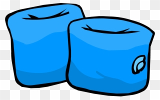 Flippers Clipart Club Penguin - Swimming Arm Bands Clipart - Png Download