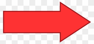 Arrow Clipart Outline - Red Arrow Pointing Right - Png Download