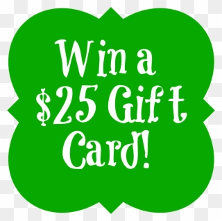 $25 Gift Card Giveaway Clipart