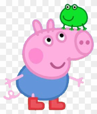 Vector Royalty Free Library Peppa Pig Birthday Clipart - Peppa Pig George Png Transparent Png