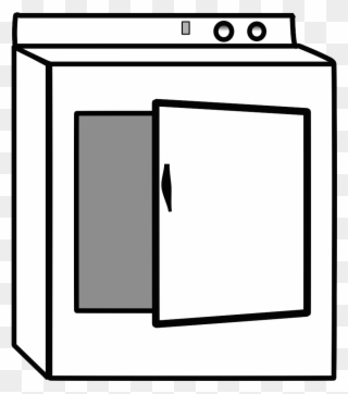 Door Clipart Background - Washer And Dryer Clipart Png Transparent Png