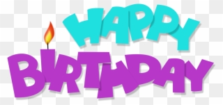 Clipart Design Happy Birthday - Transparent Happy Birthday Png