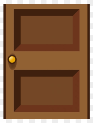 Door Clipart Rectangle Object - Rectangle - Png Download