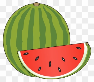 Free Library Vegetable Free On Dumielauxepices Net - Watermelon Clipart Transparent Background - Png Download