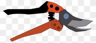 Garden Scissors Clipart By Machovka - Garden Scissors Clipart - Png Download