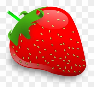 Best - Strawberry Fruit Clip Art - Png Download