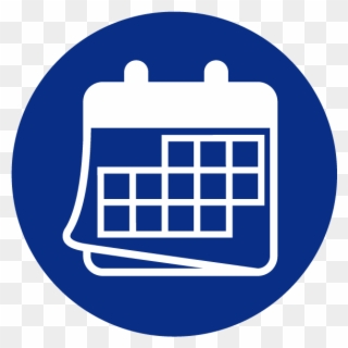 Download Calendar Png Clipart - Calendar Icon Png Blue Transparent Png