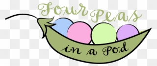 Four Peas In A Pod Designs - Design Clipart