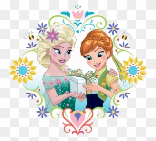Disney - Frozen Fever Anna And Elsa - Maxi Poster Clipart
