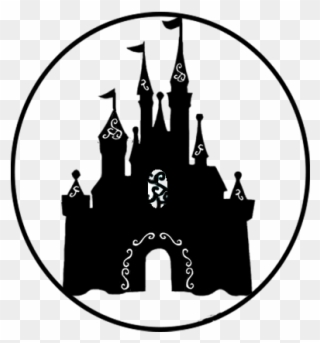 Disney Clipart Castle - Disney Castle Silhouette - Png Download