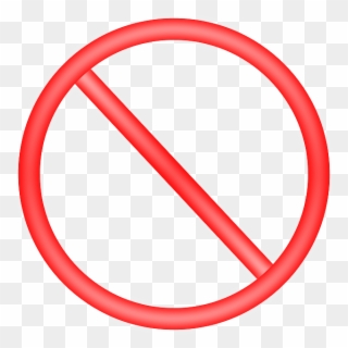 Forbidden Sign Clip Art At Clker Com Vector Clip Art - No Vaccine - Png Download