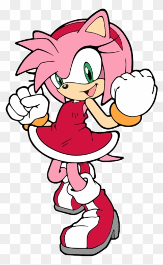 Sonic The Hedgehog Clip Art Images Cartoon - Amy The Hedgehog - Png Download