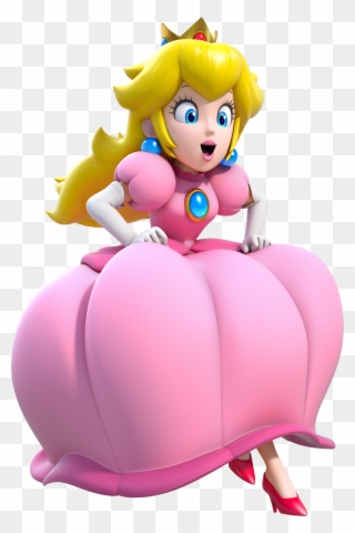 Princess - Peach Mario 3d World Clipart