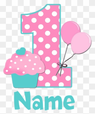 1st Birthday Designs Png Clipart