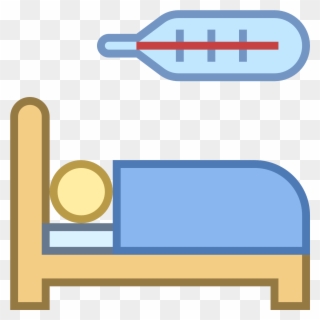 Work In Bed Icon Clipart