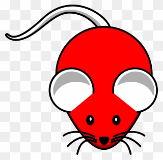 Red Mouse Clip Art - Mouse Clip Art - Png Download