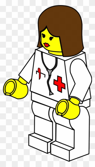 Doctor Female Lego - Lego Doctor Clipart - Png Download