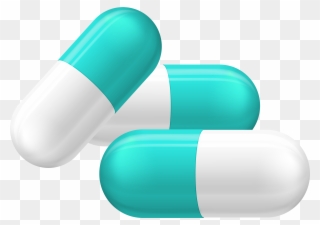 Medical - Pill - Transparent Background Medication Clipart - Png Download