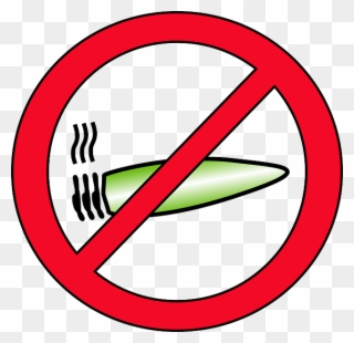 Signs, Symbols, Smoking, Joint, Weed, Sign, Smoke - No Weed Smoking Clipart