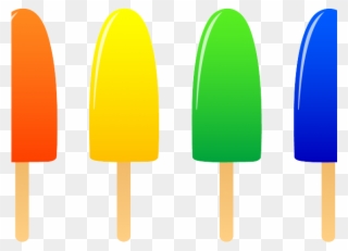 Popsicle Clipart Rainbow - Ice Pop - Png Download