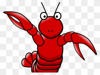 Crayfish Clipart Crawfish Beer - Cartoon Lobster Transparent Background - Png Download