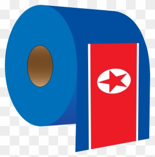 Big Image - North Korea Flag Parody Clipart