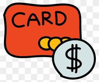 Bank Card Dollar Icon - Credit Card Clipart