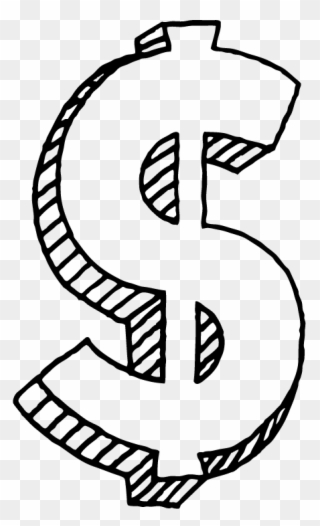 Dollar Sign Doodle Png Clipart