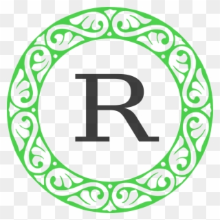 R Clip Art At Clker Com Online - Letter K Monogram Png Transparent Png