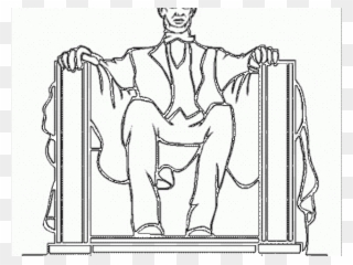Download Lincoln Clipart Lincoln Memorial - Coloring Sheet Lincoln ...