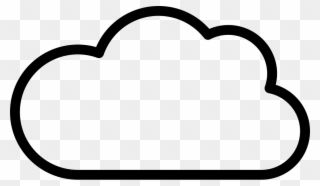 Clipart Transparent Library Cloud Png Icon Free - Cloud Svg