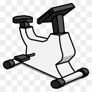 Exercise Bike Sprite 006 - Stationary Bicycle Clipart