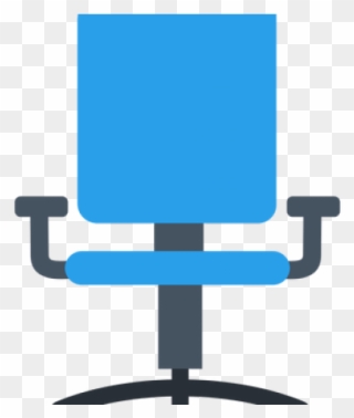 Office Clipart Transparent - Rolling Chair Emoji Png