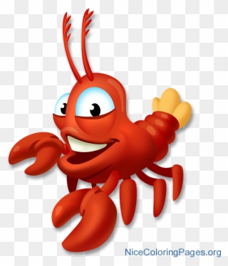 Lobster Clipart Coloring Page - Hay Day Langosta - Png Download
